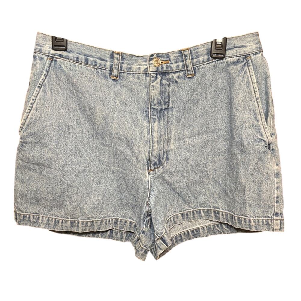 Vintage Limited Jeans Acid Wash Denim Shorts Womens Size 14 High Rise Retro